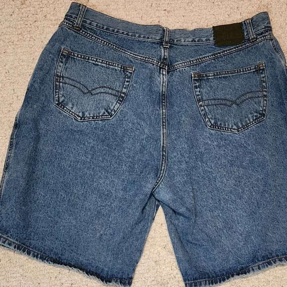 Vintage Bugle Boy Blue Jean Shorts for Men - Picture 6 of 6